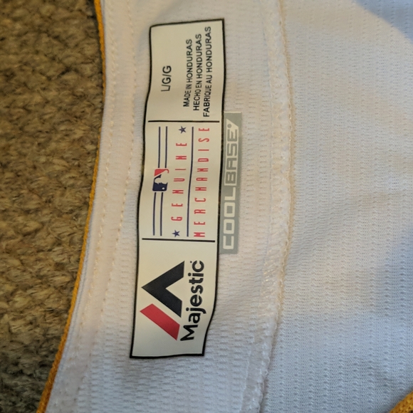 Majestic cool base Pittsburgh pirates jersey - Picture 2 of 4